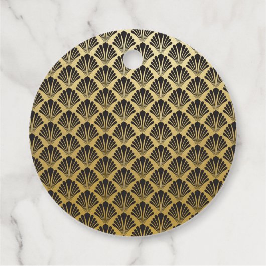 Gold Elegant Hartelijk dank Bedankjes Labels (Achterkant)