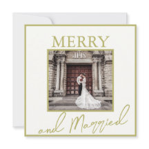 Gold Elegant Merry & Married 2 Foto's
