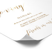 Gold Elegant Script Typography Poster (Hoek)