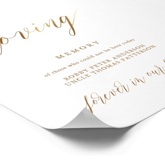 Gold Elegant Script Typography Poster (Hoek)