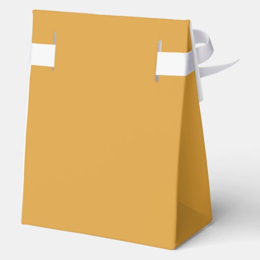 Gold Elegant Sweetheart Valentijn Baby shower Bedankdoosjes (Achterkant)