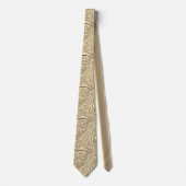 Gold elegant Victoriaans art nouveau Stropdas (Voorkant)