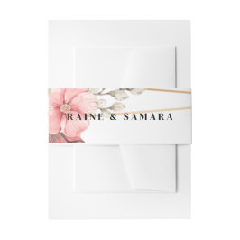 Gold Elegant Wedding Uitnodigingen Wikkel