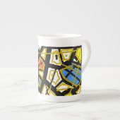 GOLD – Elegante Bone China Mok 2 - GGAST (Voorkant rechts)