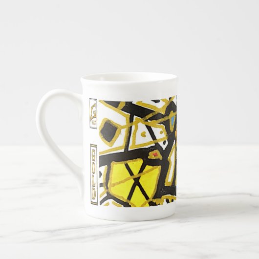 GOLD – Elegante Bone China Mok 2 - GGAST (Links)