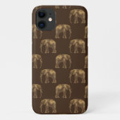 Gold Elephant Chic Elegant Stylish Case-Mate iPhone Case (Achterkant)