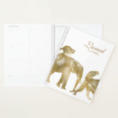 Gold Elephant Lion Planner (Display)