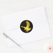 GOLD ELLE RONDE STICKER (Envelop)