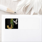 Gold Emboss J Etiket (Insitu)