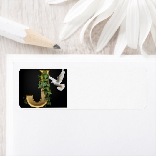 Gold Emboss J Etiket (Insitu)