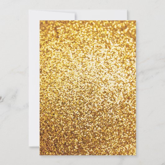 Gold Emoji Birthday Party - Telefoon Foto Kaart (Achterkant)