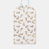 Gold en Black Hartelijk dank Labels Cadeaulabel (Achterkant)