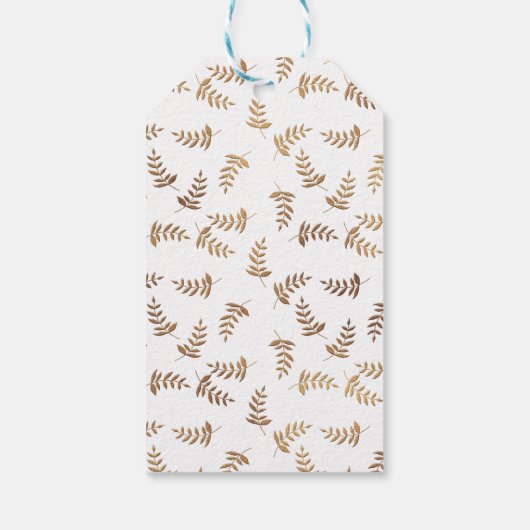 Gold en Black Hartelijk dank Labels Cadeaulabel (Achterkant)