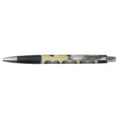 Gold en Black Lawn Bowls Pattern Pen (Achterkant)