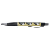 Gold en Black Lawn Bowls Pattern Pen (Bodem)