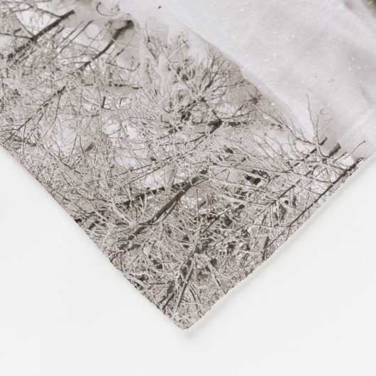 Gold en Black Monogram 4 Foto Collage Wedding Fleece Deken (Hoek)