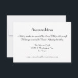 Gold en Black Vegas Destiny Accommodaties Kaart<br><div class="desc">Deze bruiloft uitnodiging hotel en accommodaties informatie bijsluiter kaart beschikt over elegante typografie in zwart-wit. De backer voegt toe aan de glam met een faux gouden glitterpatroon van kaartpakken. Perfect voor een Las Vegas bruiloft in een kleine kapel van de strip, alles wat je nodig hebt is liefde en een...</div>