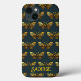 Gold- en Blauwgroen mobiele telefoondraagtas Case-Mate iPhone Case