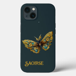 Gold- en Blauwgroen mobiele telefoondraagtas Case-Mate iPhone Case