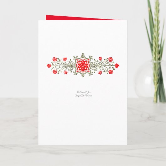 Gold en Blue Elegant Custom Invitation (Achterkant)