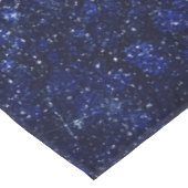 Gold en Blue Glitter Ombre Luxury Design Tafelkleed (Gekanteld)