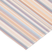 Gold- en Blue Striped Pattern Tafelkleed (Gekanteld)