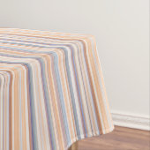 Gold- en Blue Striped Pattern Tafelkleed (Voorbeeld)