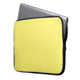 Gold- en gele patroonlaptop Hoesje Laptop Sleeve