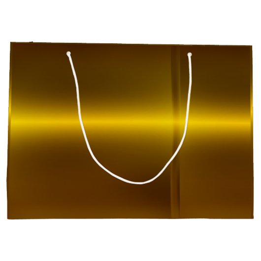 Gold en Glitter Weddenschap Dank je cadeau Groot Cadeauzakje (Achterkant)