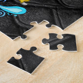 Gold en Green Dragon Legpuzzel (Zijkant)