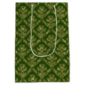 Gold en groene rode Damaskers 2 Medium Cadeauzakje (Achterkant)