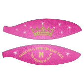 Gold- en hot-roze Basketball Princess, gepersonali Basketbal (Panelen)