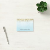 Gold en Ombre Blue Notes (Kantoor)