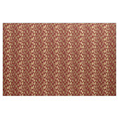 Gold- en Red Leaf-patroon Stof (Yard (91,4 cm))