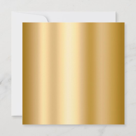 Gold en Red Leopard Shimmer Glam Bedankkaart (Achterkant)