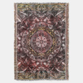 Gold en Red Medieval Deken (Voorkant Verticaal)