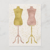 Gold- en Roos Gold-Mode Briefkaart (Voorkant)