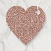 Gold en roze glitter Sparkle Dank je wel Bedankjes Labels (Achterkant)