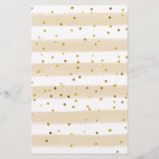 Gold en Roze Stusty Roos Soiree Advice & Wishes (Achterkant)