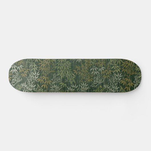 Gold en Silver Bamboo Persoonlijk Skateboard (Horizontaal)