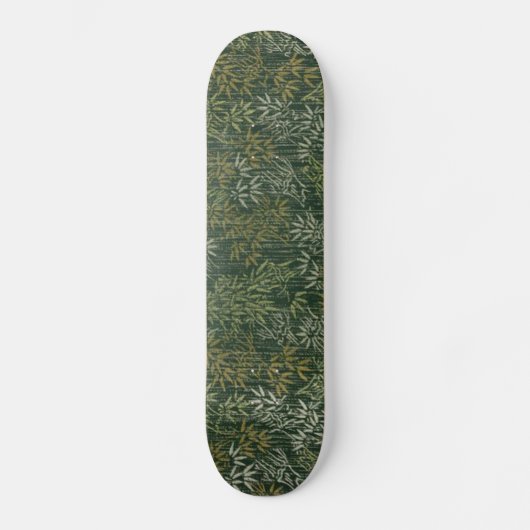 Gold en Silver Bamboo Persoonlijk Skateboard (Voorkant)