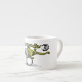 Gold en Silver Dragons United Espresso Kop (Voorkant rechts)