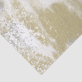 Gold en Silver Spattered Tissuepapier (Detail)