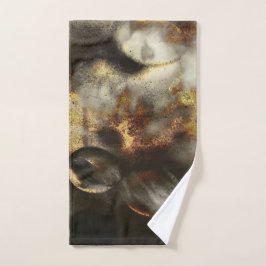 Gold- en Silver Star-effect Bad Handdoek