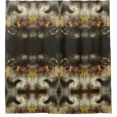 Gold- en Silver Star-effect Douchegordijn (Voorkant)