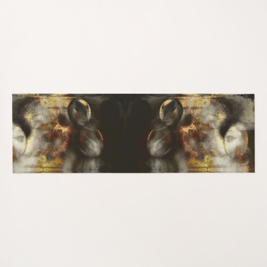 Gold- en Silver Star-effect Yogamat (Achterkant (horizontaal))