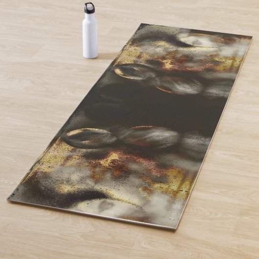 Gold- en Silver Star-effect Yogamat (In situ)