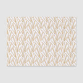 Gold en White Art Deco Pattern Tissuepapier (Voorkant)