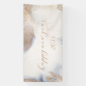 Gold en White New Years Banner (Verticaal)