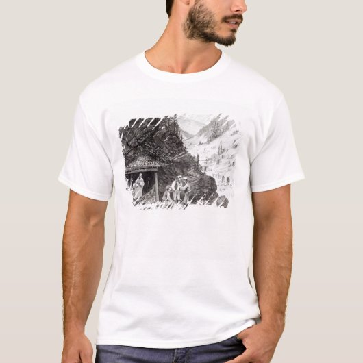Gold- en zilvermijning t-shirt (Voorkant)